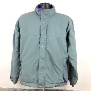 Vintage 80s Patagonia Fleece Lined Bomber Jacket